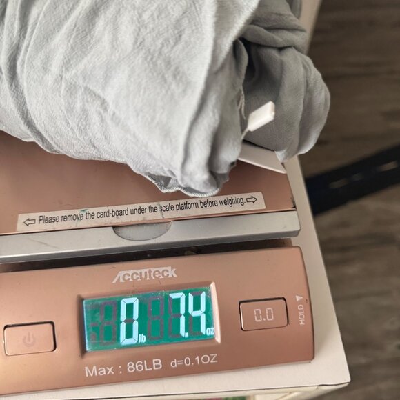 Joyfolie Alizee Light Blue High-Low Ruffle Maxi Skirt Size 7 girls new - Picture 10 of 10